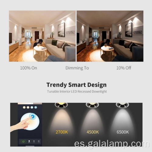 Lámpara colgante lineal antideslumbrante moderna